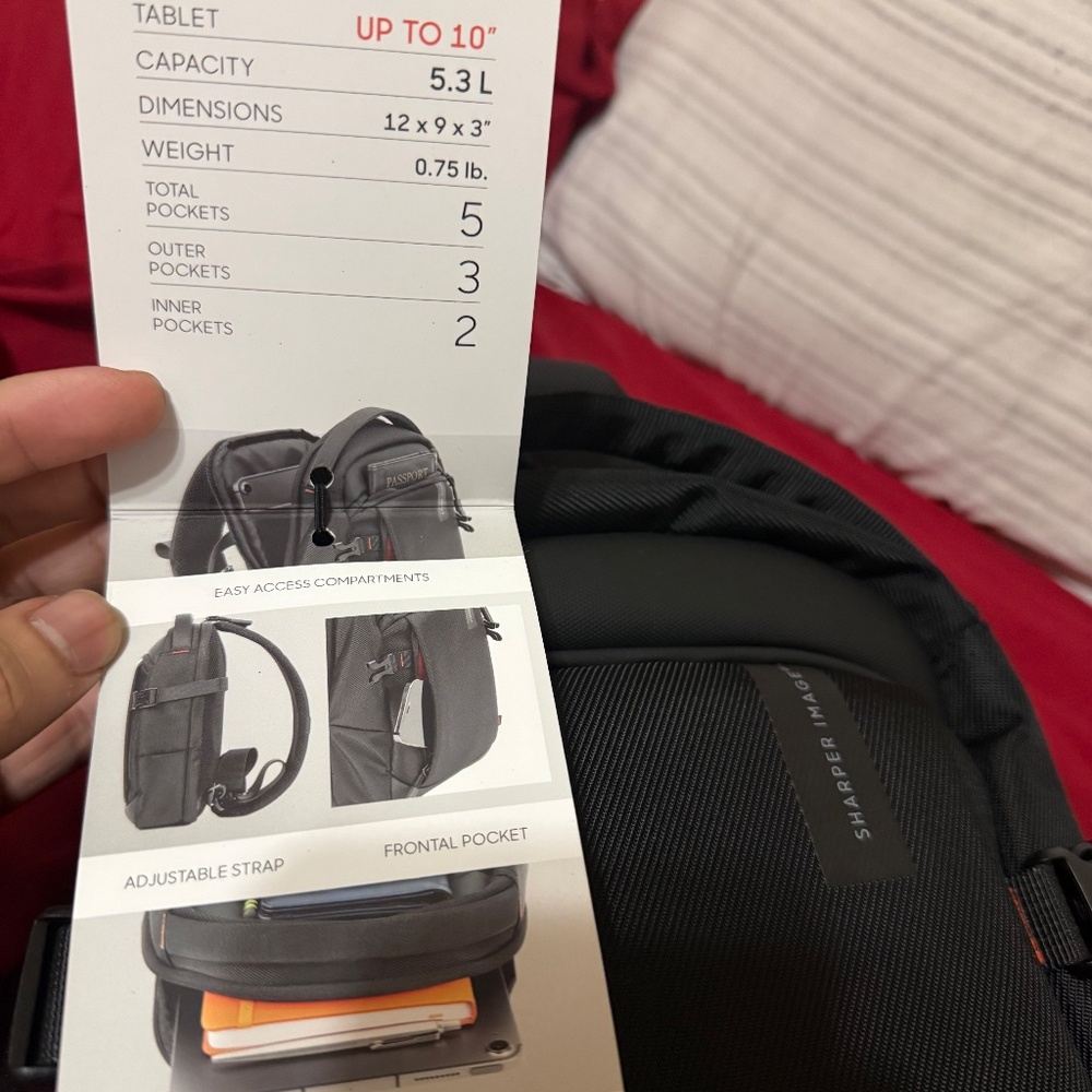 Sharper image crossbody - Picture 6 of 6